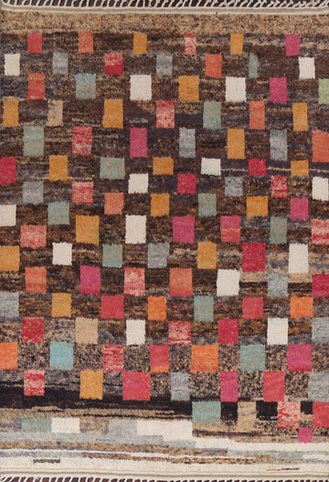 Handmade Moroccan Wool Area Rug 8x11
