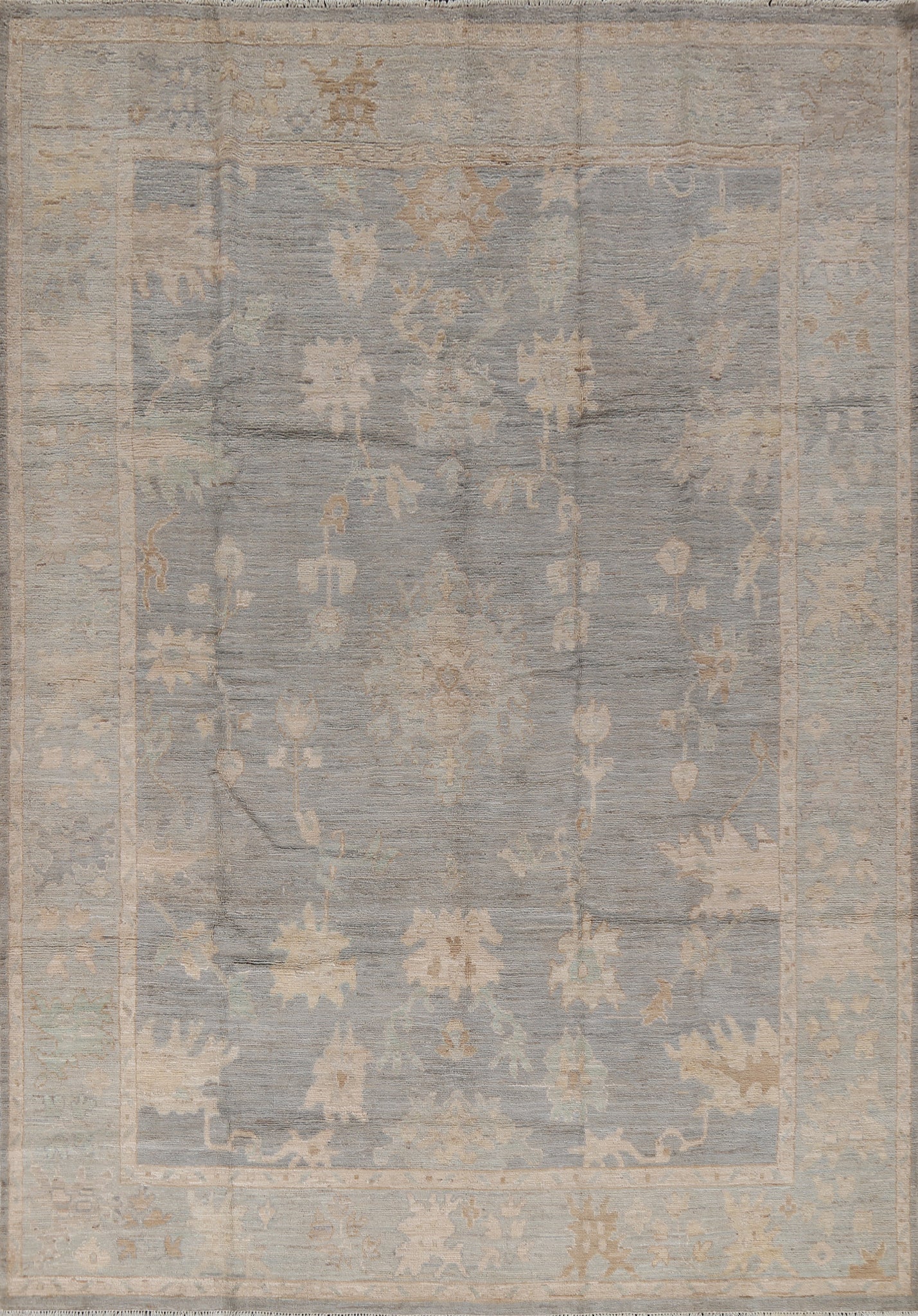 Vegetable Dye Oushak Oriental Area Rug 8x10