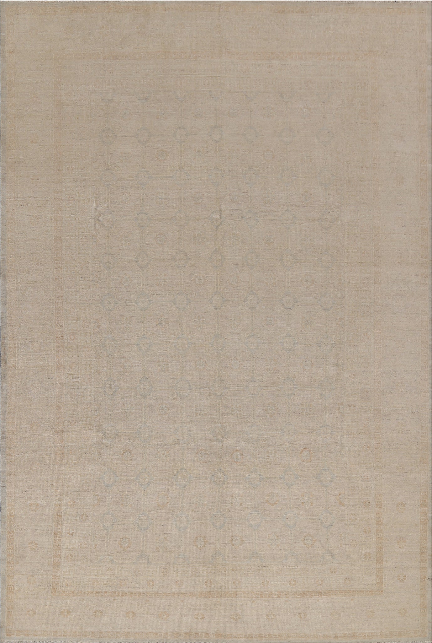 Vegetable Dye Oushak Turkish Area Rug 8x10