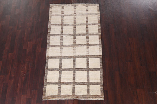 Wool Gabbeh Kashkoli Handmade Rug 3x6