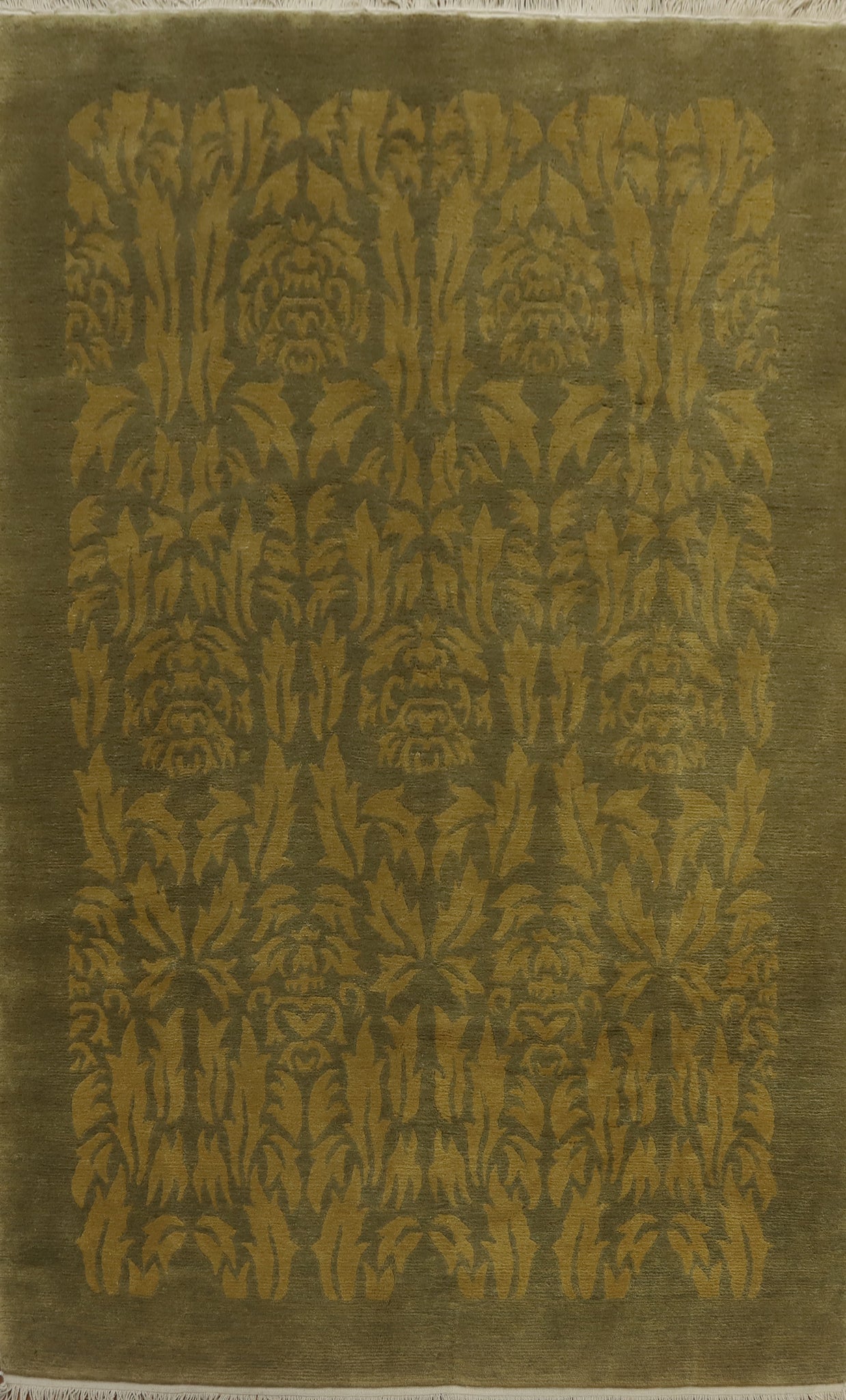 Vegetable Dye Nepalese Handmade Area Rug 6x9