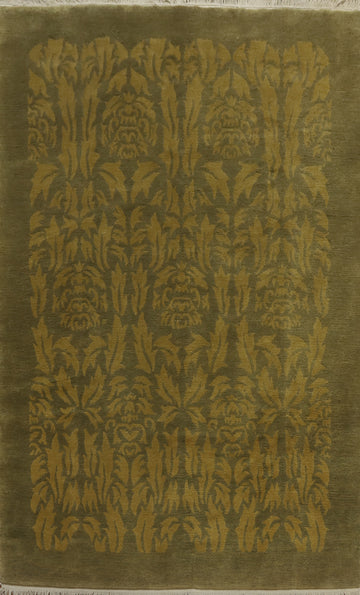 Vegetable Dye Nepalese Handmade Area Rug 6x9