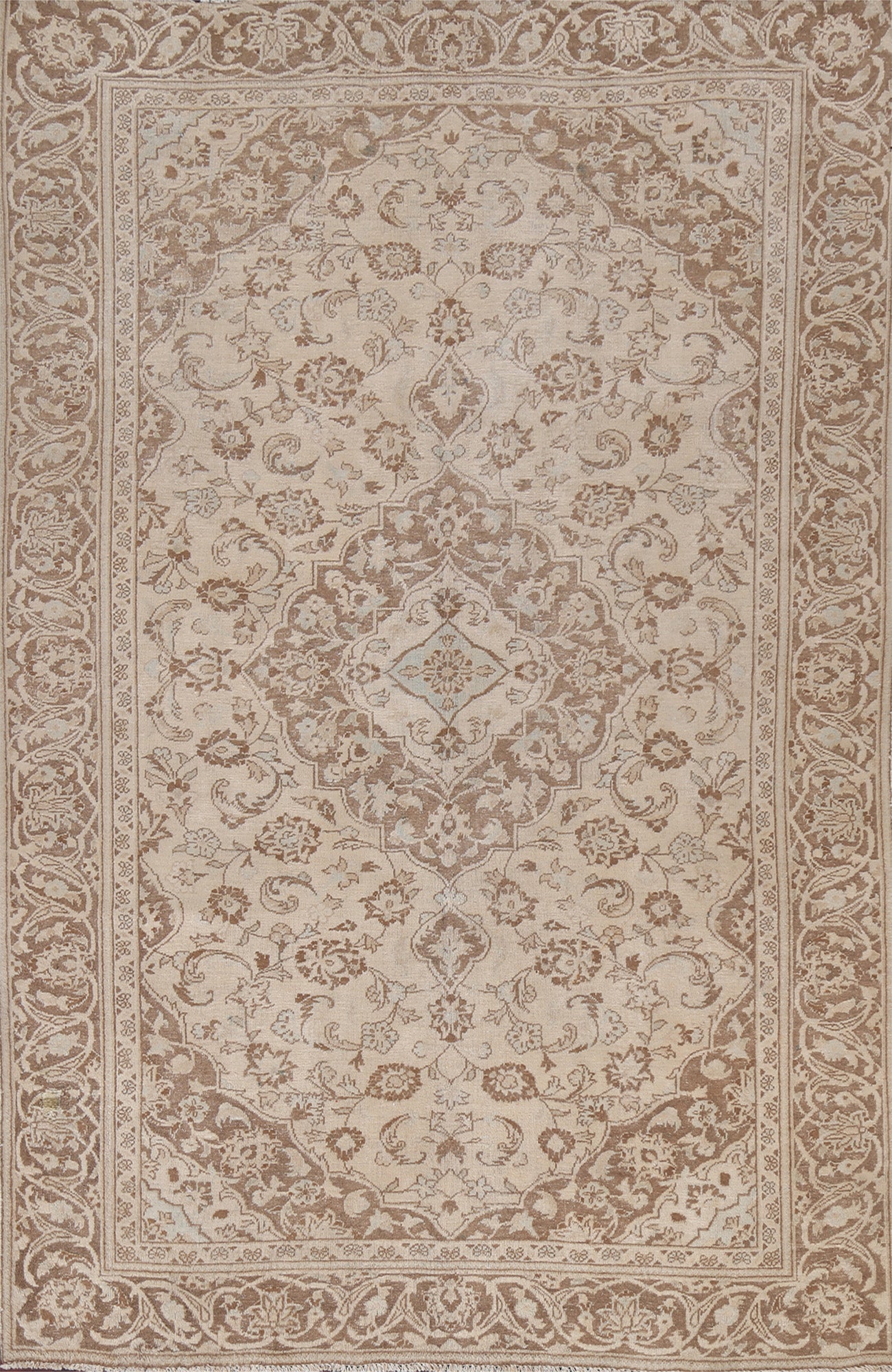 Traditional Kashan Persian Area Rug 6x9