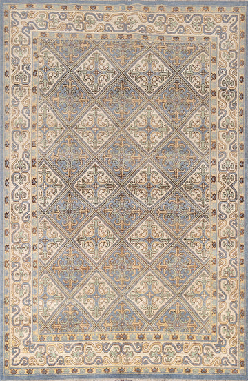 Vegetable Dye Khotan Handmade Area Rug 6x8