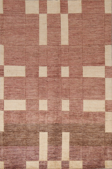 Geometric Gabbeh Kashkoli Wool Area Rug 6x8