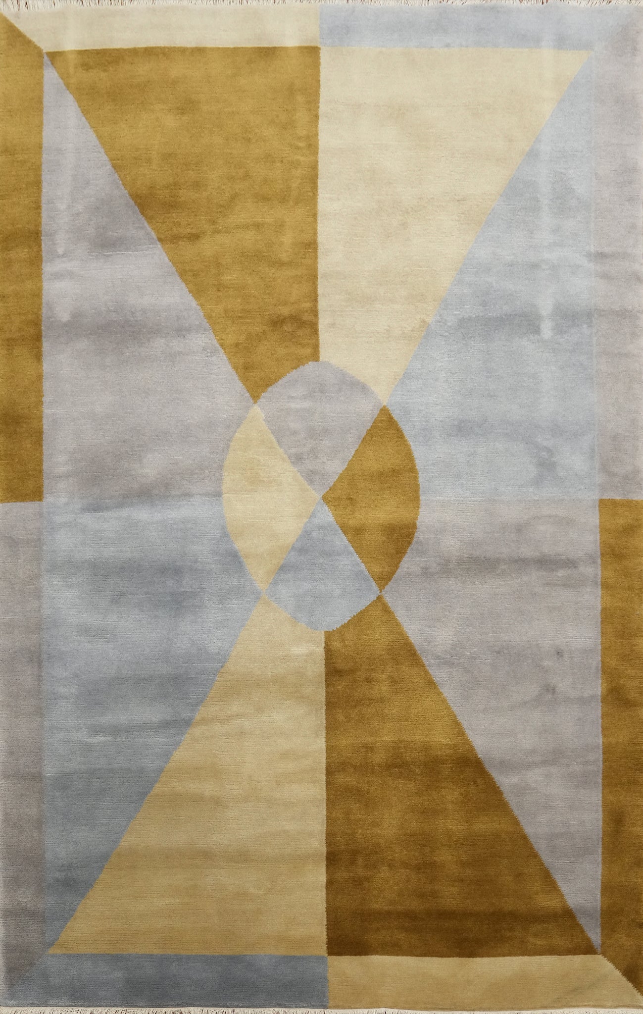 Vegetable Dye Nepalese Oriental Area Rug 6x9