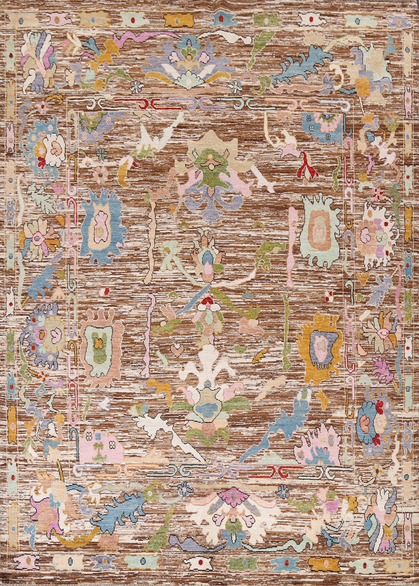 Handmade Ziegler Vegetable Dye Area Rug 8x10