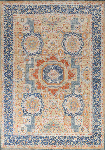 Vegetable Dye Khotan Oriental Area Rug 9x12