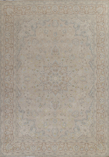 Vintage Distressed Kerman Persian Area Rug 10x13