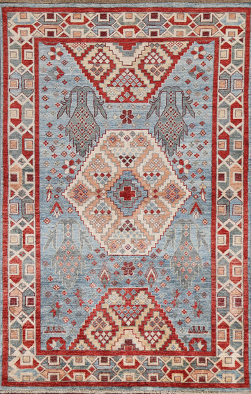 Vegetable Dye Ziegler Oriental Area Rug 4x6