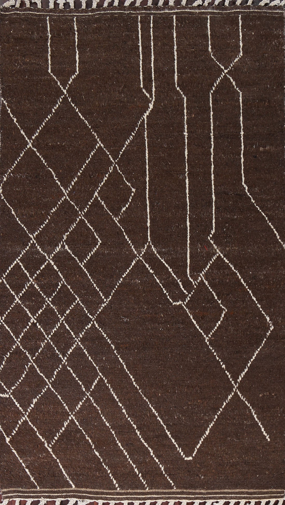 Tribal Moroccan Oriental Area Rug 5x10
