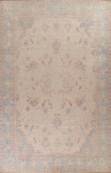 Vegetable Dye Oushak Turkish Area Rug 10x14