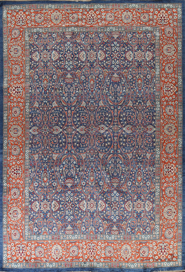 Vegetable Dye Ziegler Handmade Oriental Rug 9x11