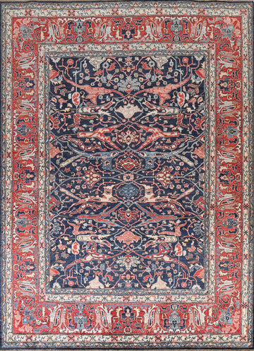 Vegetable Dye Floral Ziegler Oriental Rug 8x10