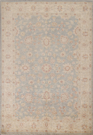 Vegetable Dye Ziegler Wool Oriental Area Rug 5x7