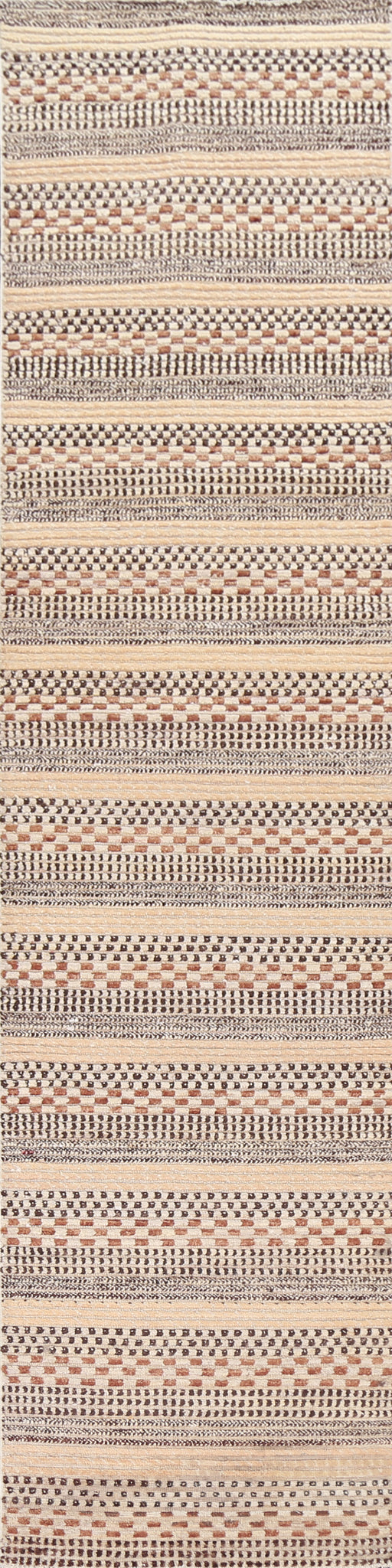 Handmade Gabbeh Kashkoli Oriental Runner Rug 3x12