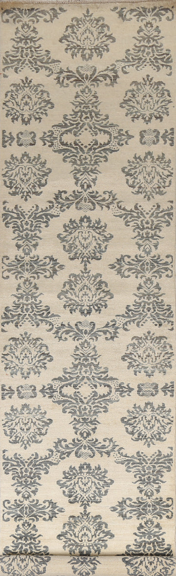 Handmade Wool Art & Craft Oriental Runner Rug 3x15