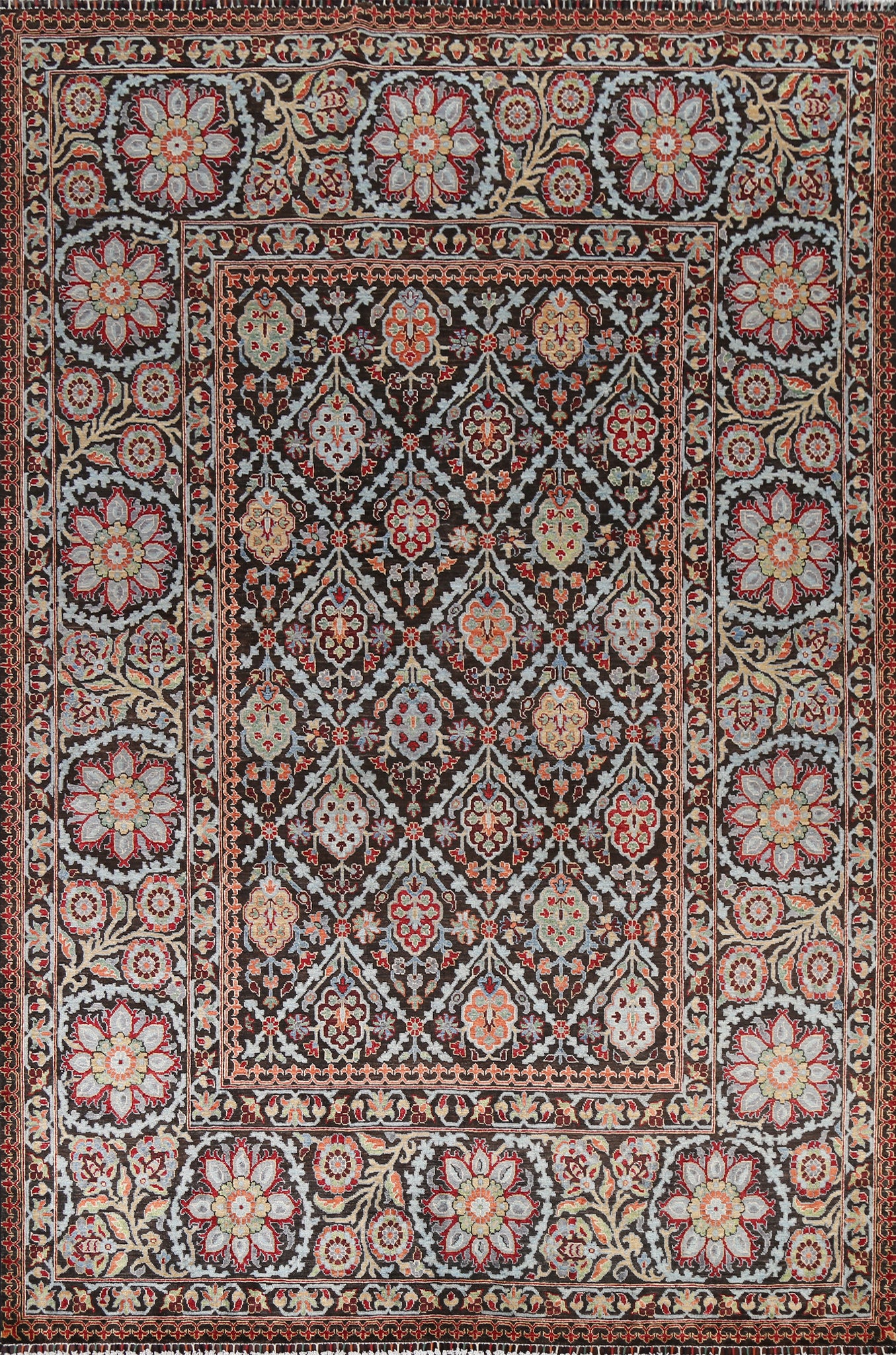 Vegetable Dye Wool Ziegler Oriental Area Rug 8x10