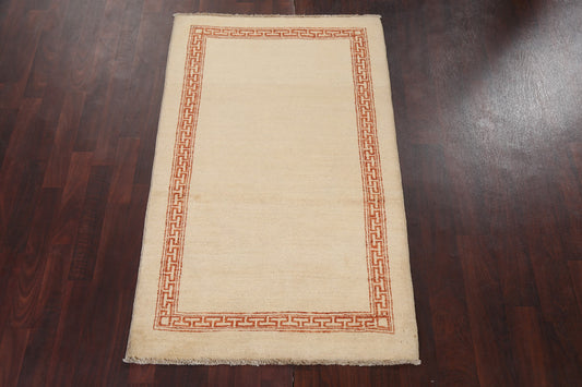 Handmade Gabbeh Kashkoli Oriental Rug 3x5