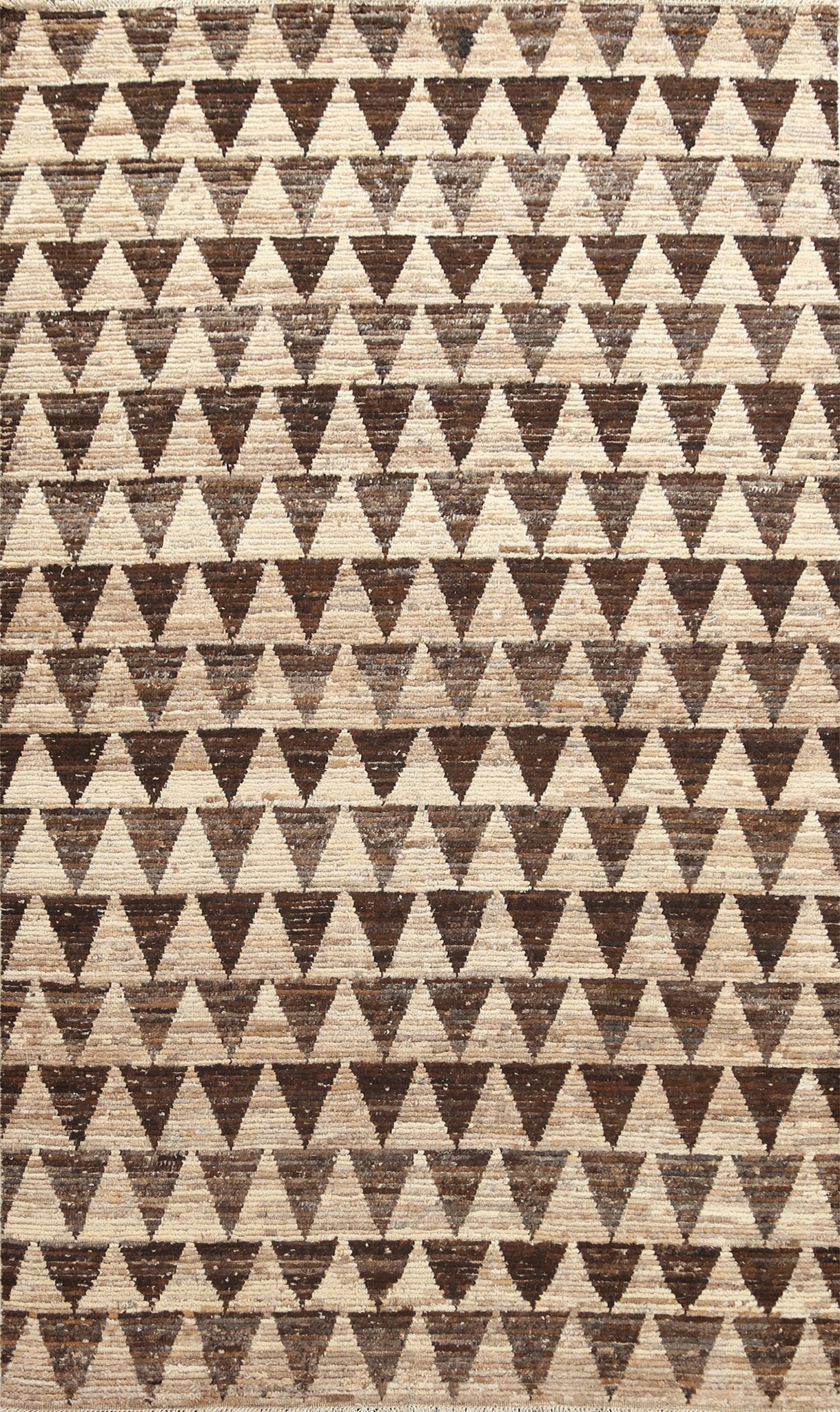 All-Over Geometric Gabbeh Kashkoli Oriental Wool Rug 6x10
