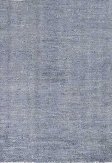 Gray/ Blue Gabbeh Kashkoli Oriental Handmade Rug 6x8