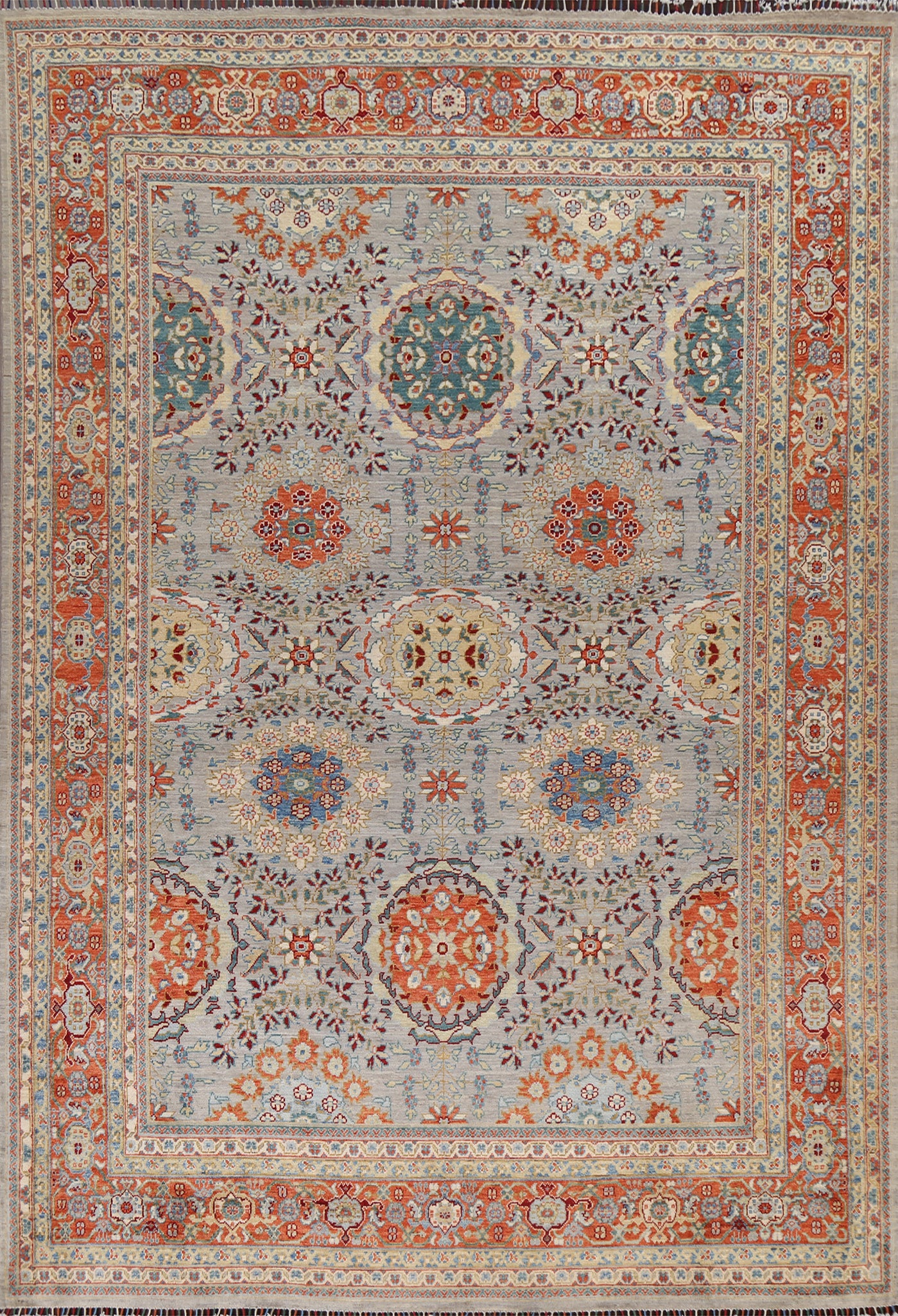 Vegetable Dye Handmade Ziegler Oriental Rug 8x10