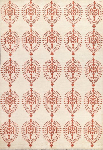 Handmade Wool Art & Craft Oriental Rug 6x10