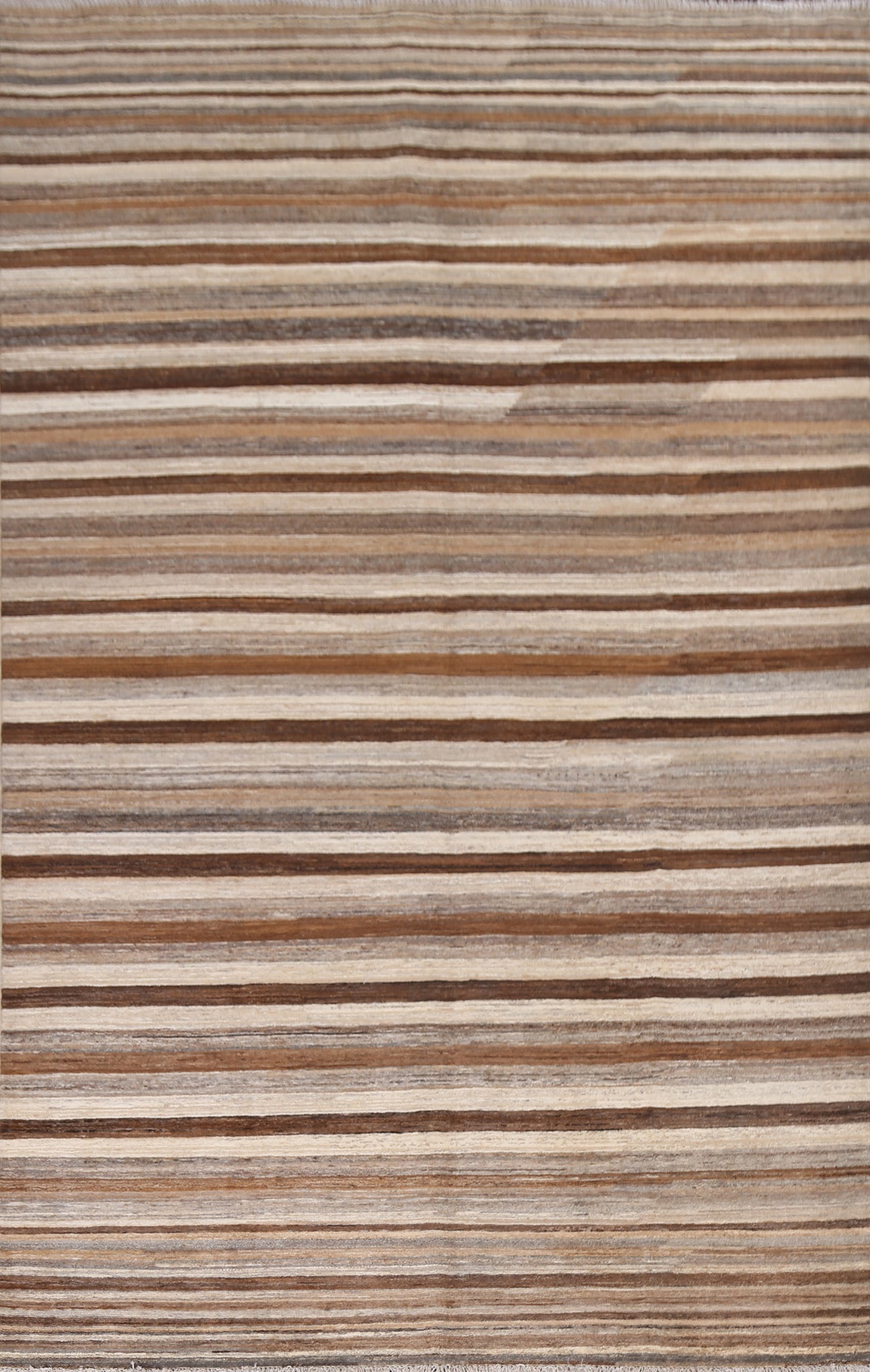 Striped Gabbeh Kashkoli Oriental Modern Rug 7x10