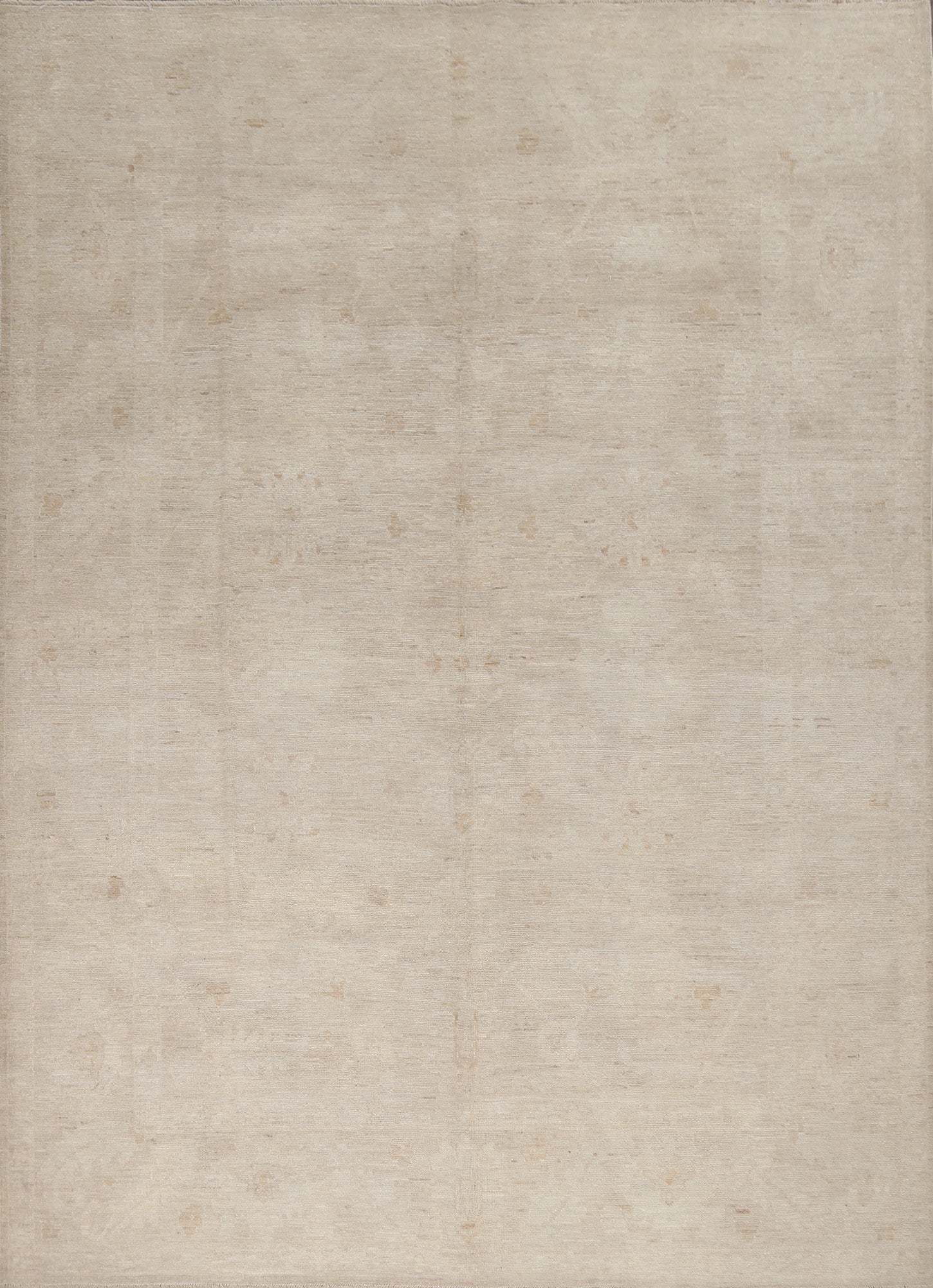 Vegetable Dye Muted Oushak Oriental Wool Rug 8x10