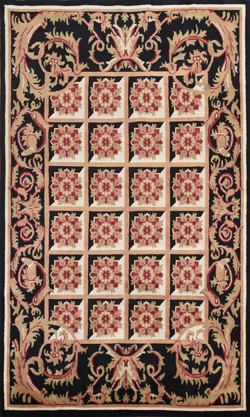 Vegetable Dye Nepalese Oriental Wool Rug 6x9