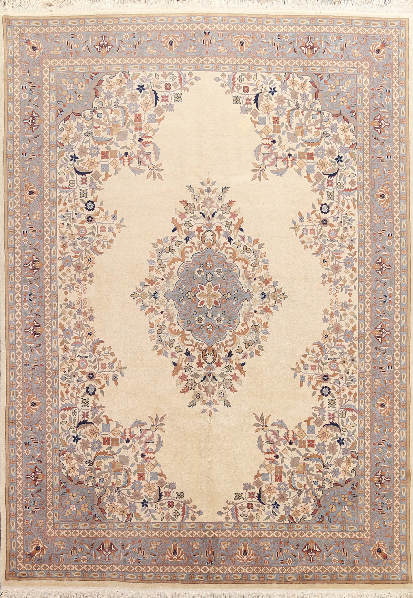 Vegetable Dye Wool Aubusson Oriental Rug 8x10