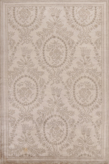 Vegetable Dye Nepal Tibetan Oriental Area Rug 6x9