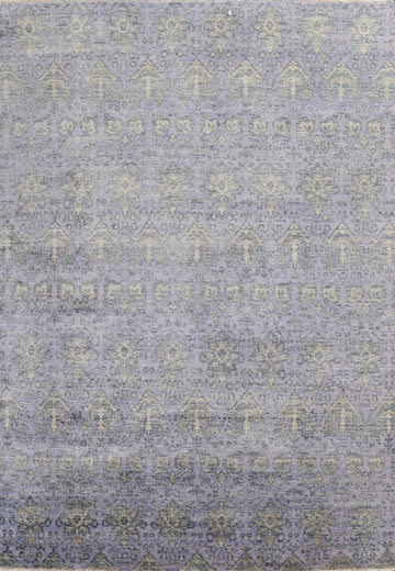 Handmade Wool IKats Oriental Area Rug 8x10
