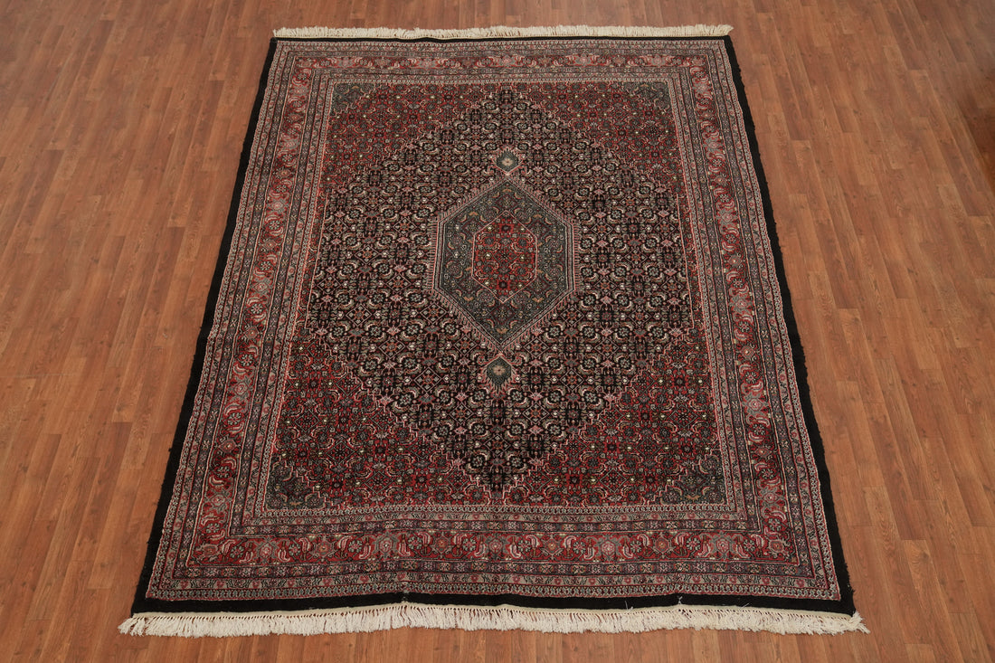 Geometric Wool Bidjar Handmade Rug 8x10
