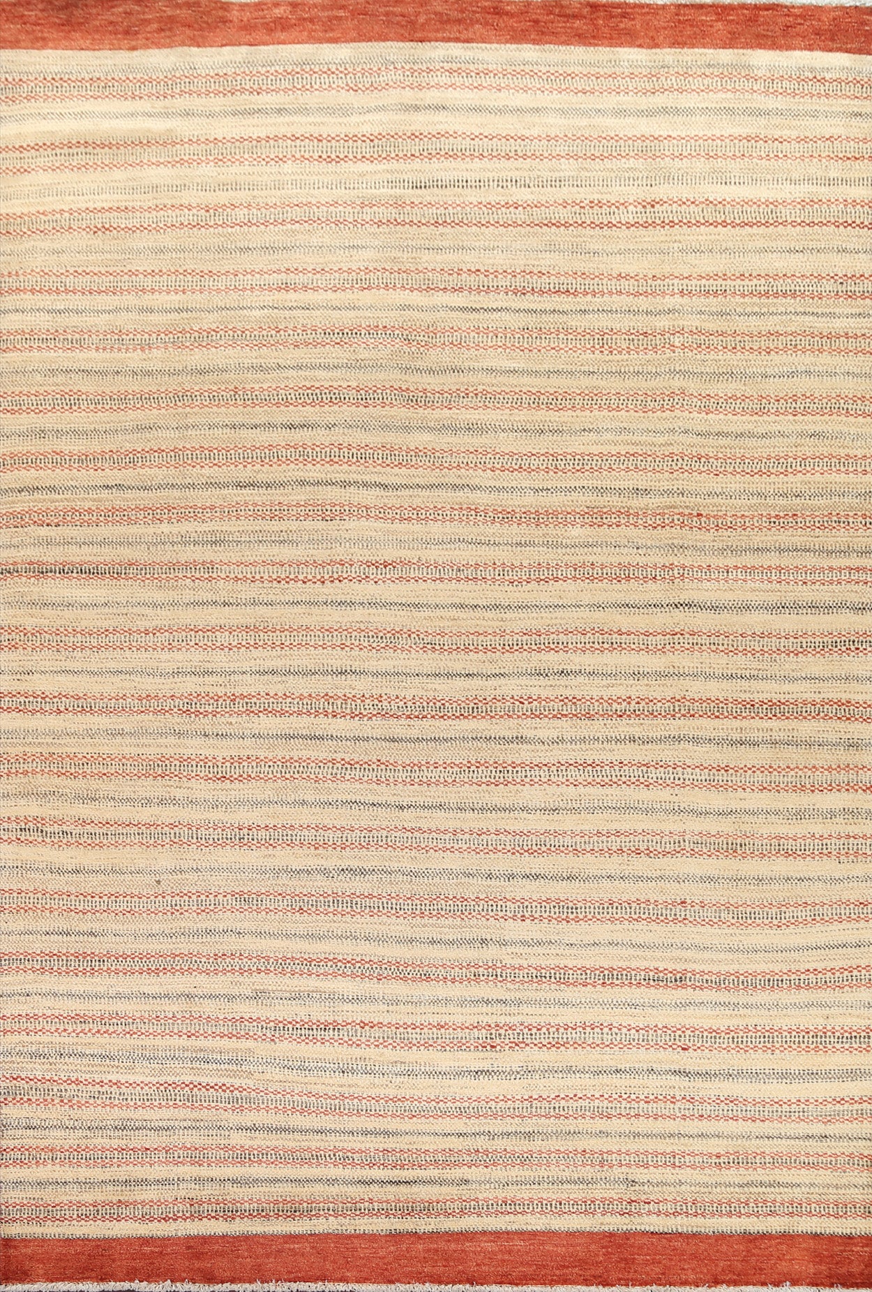 Handmade Gabbeh Kashkoli Oriental Wool Rug 7x10
