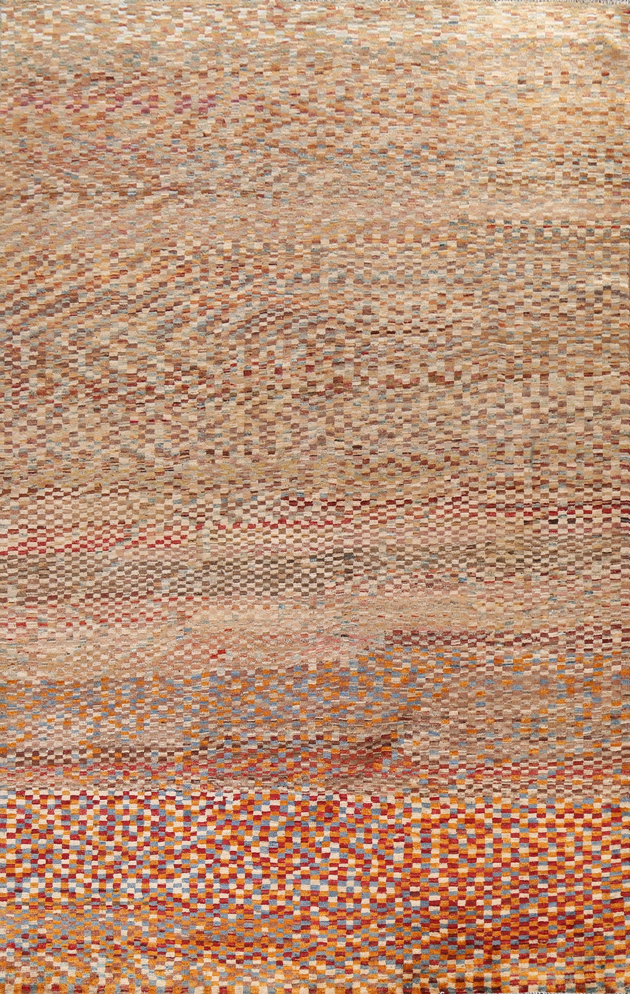 Wool Gabbeh Kashkoli Oriental Area Rug 7x10