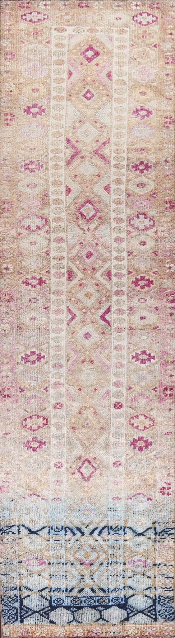 Antique Look Anatolian Oriental Runner Rug 3x13