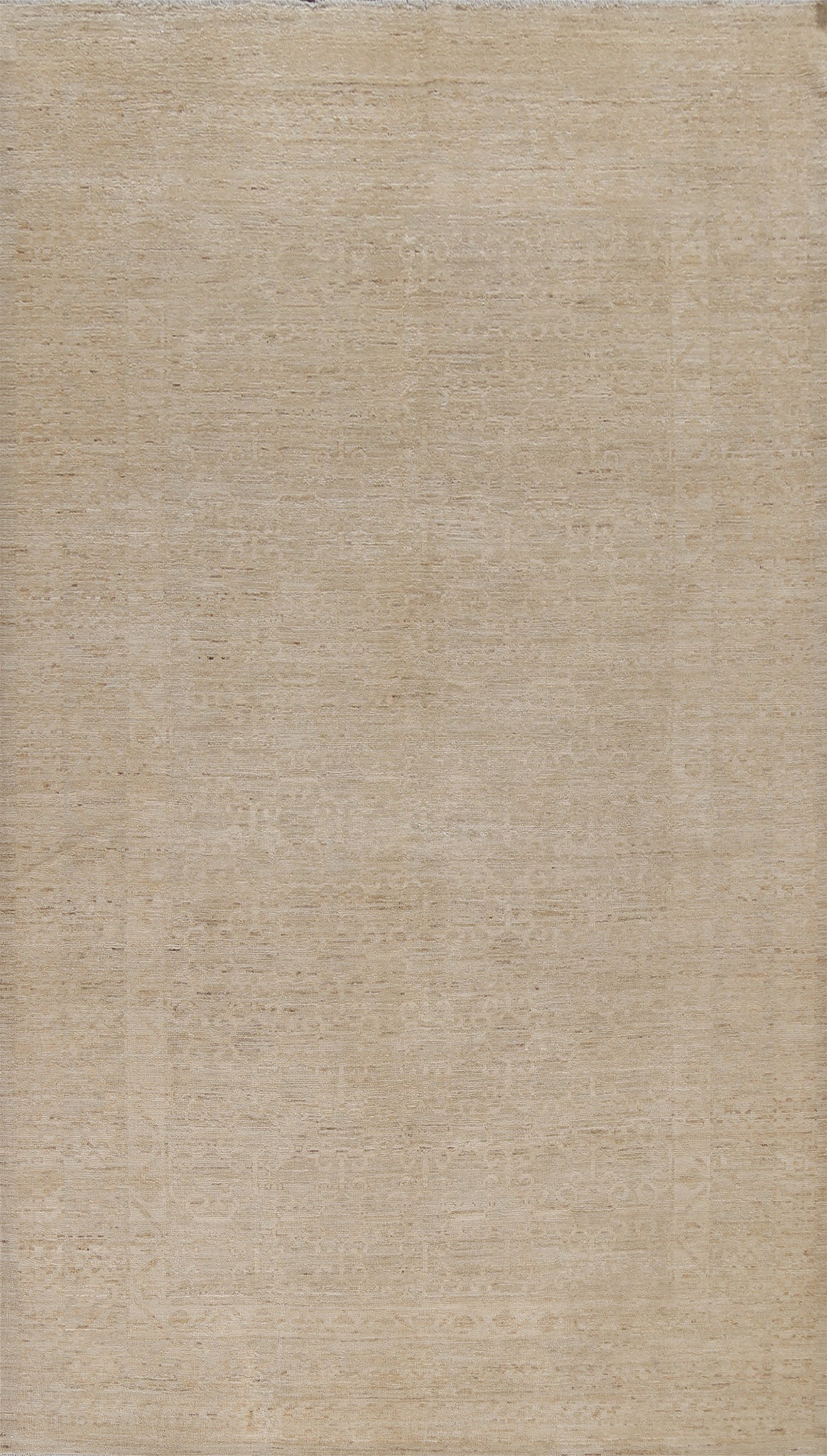 Vegetable Dye Muted Khotan Handmade Area Rug 6x10