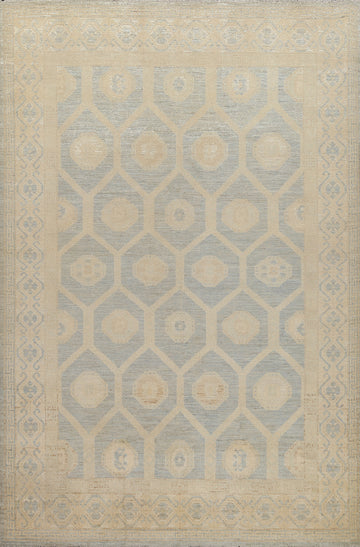 Vegetable Dye Wool Khotan Oriental Area Rug 7x10