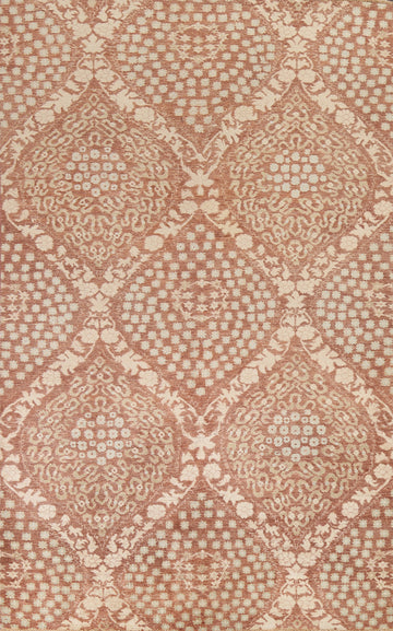 Handmade Wool Chobi Peshawar Oriental Area Rug 6x9