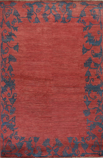Handmade Wool Gabbeh Kashkoli Oriental Area Rug 7x10