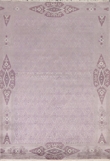 Handmade Wool Nepalese Oriental Area Rug 5x7