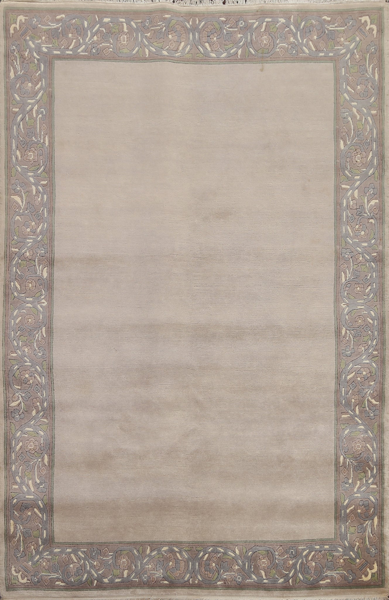 Handmade Wool Nepalese Oriental Area Rug 5x8