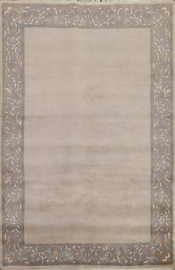Handmade Wool Nepalese Oriental Area Rug 5x8