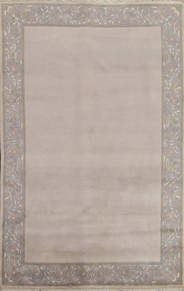 Handmade Wool Nepalese Oriental Area Rug 5x8