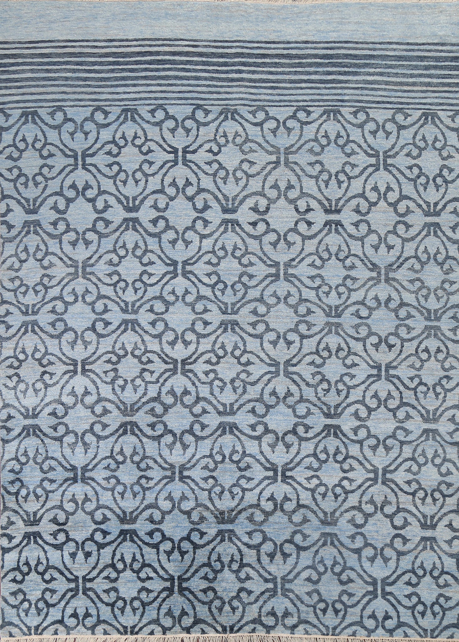 Handmade Wool Art & Craft Oriental Area Rug 8x9