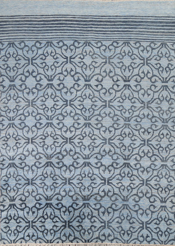 Handmade Wool Art & Craft Oriental Area Rug 8x9