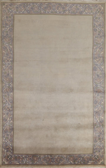 Handmade Wool Nepalese Oriental Rug 5x8