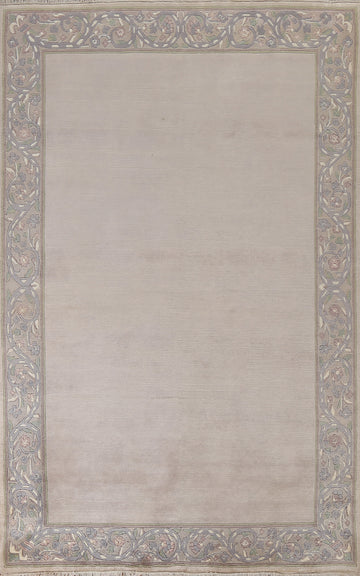 Handmade Wool Nepalese Oriental Area Rug 5x8
