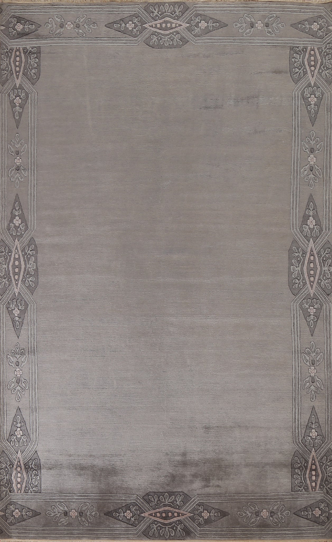 Hand-Knotted Nepalese Oriental Wool Rug 6x9